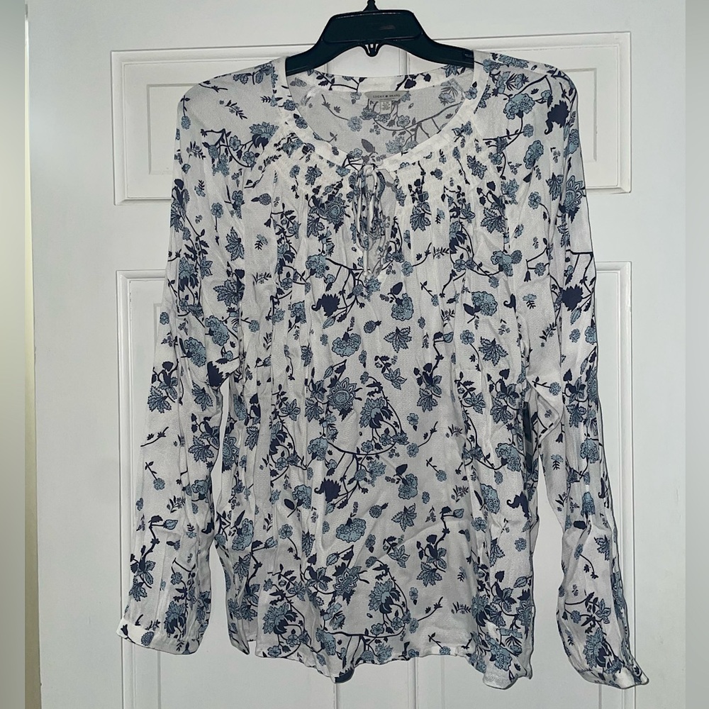 Lucky Brand Floral Blouse